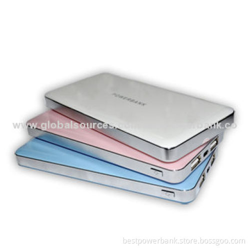 12,800mAh High-capacity Dual-USB 5V/1/2.1A Mobile Phone Chargers with CE/RoHS Mark